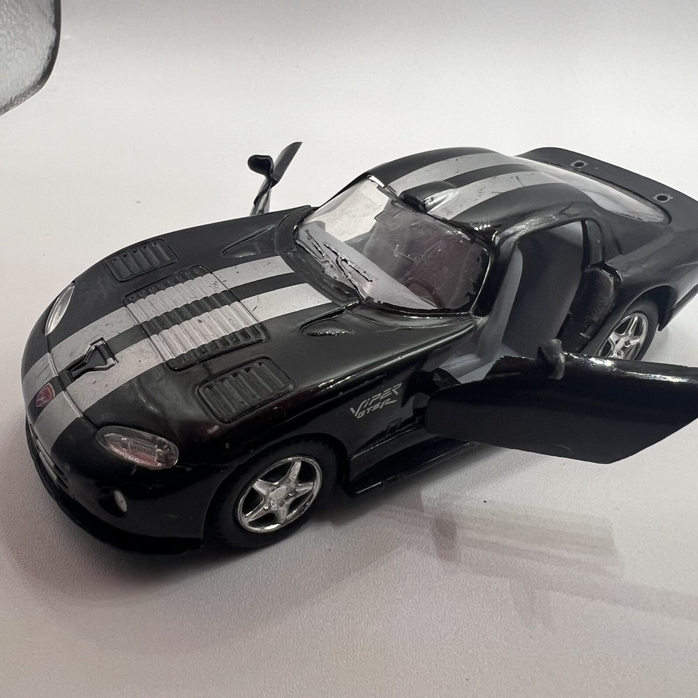 Kinsmart 1/36 Scale KT5363 - 2013 SRT Viper GTS Pull Back And Go -‎ Black